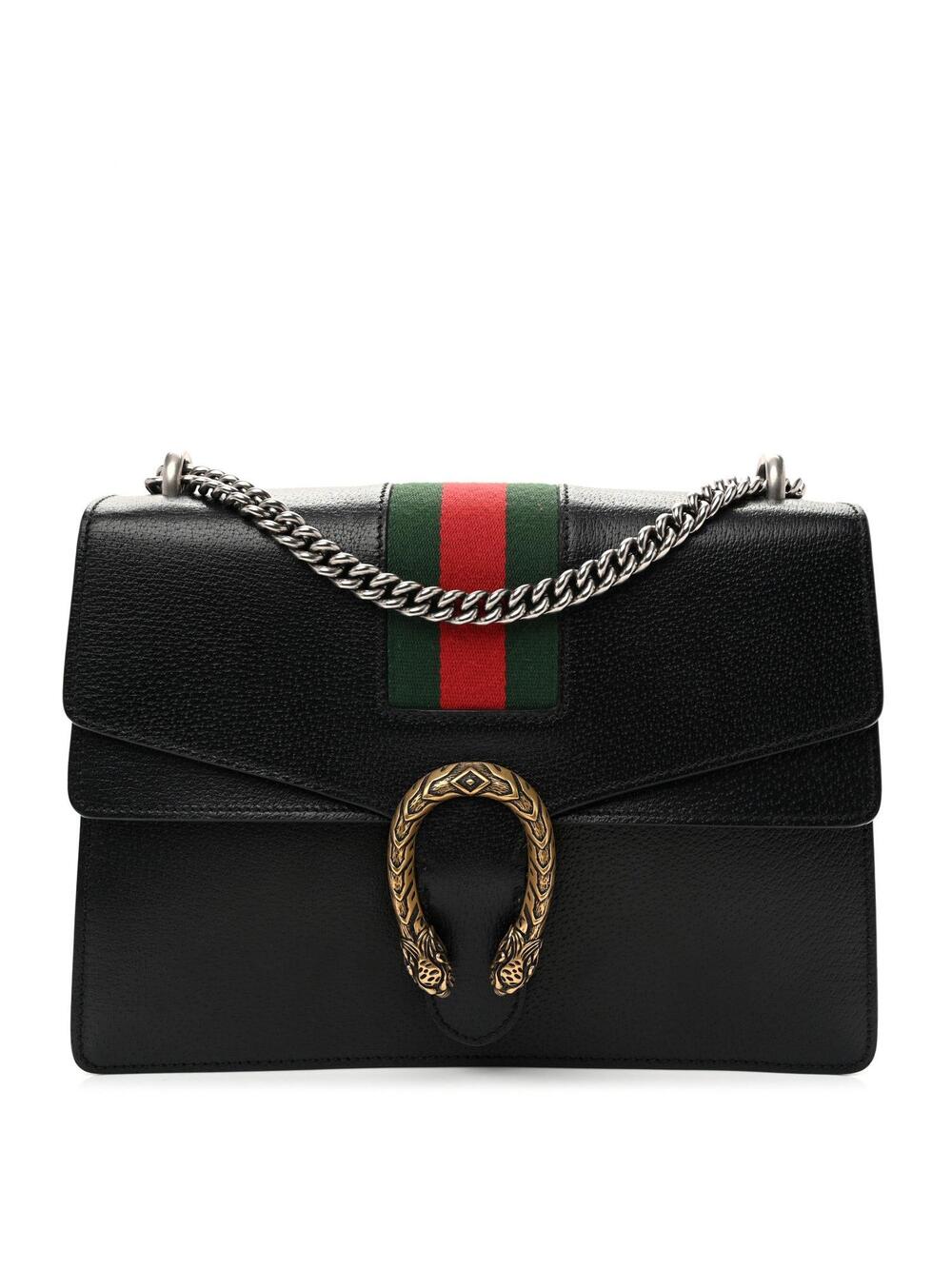 Gucci Calfskin Web Medium Dionysus #357415G13B
